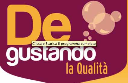 Logo Degustando la Qualità. Evento enogastronomico, sapori, eccellenze locali. Clicca e scarica il programma completo.
