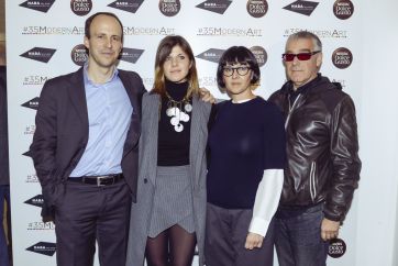 Giuria #35ModernArt con Giulia Pellegrini, vincitrice concorso arte moderna. Evento NABA Milano.