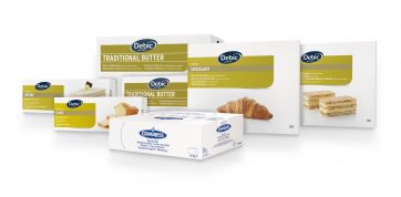 Gamma di burri Debic e Congress per pasticceria: burro tradizionale, croissant, creme e cake.