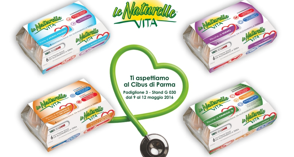 Uova Le Naturelle Vita: ricche di omega 3, iodio, acido folico, vitamine. 100% italiane da allevamento a terra.