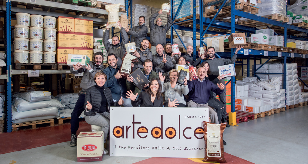 Team Arte Dolce, fornitori di ingredienti alimentari dal 1946. Prodotti dolciari e da forno.
