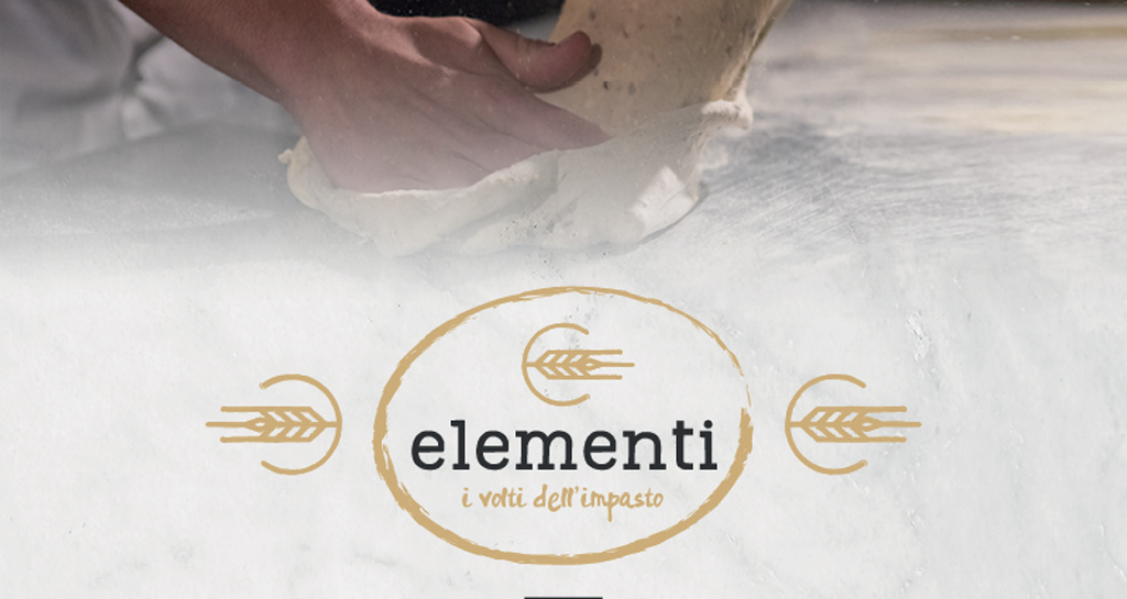 Impasto artigianale. Logo elementi i volti dell'impasto. Pane fatto a mano.