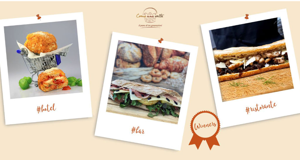 Concorso gastronomico Come una volta: panini artigianali per hotel, bar e ristoranti. Vincitori!