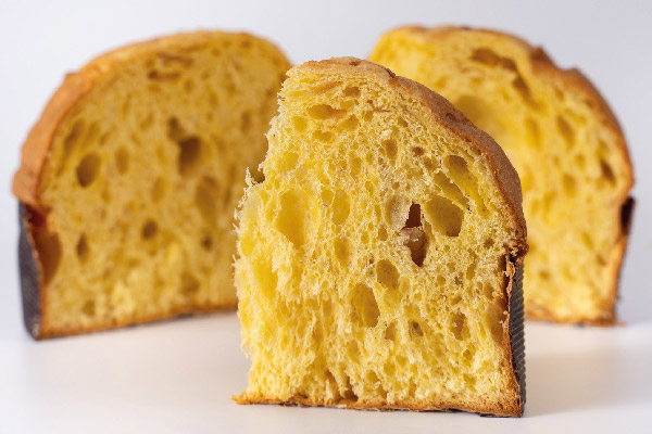 PanRamata artigianale. Fette di dolce lievitato, specialità di Carmen Vecchione.