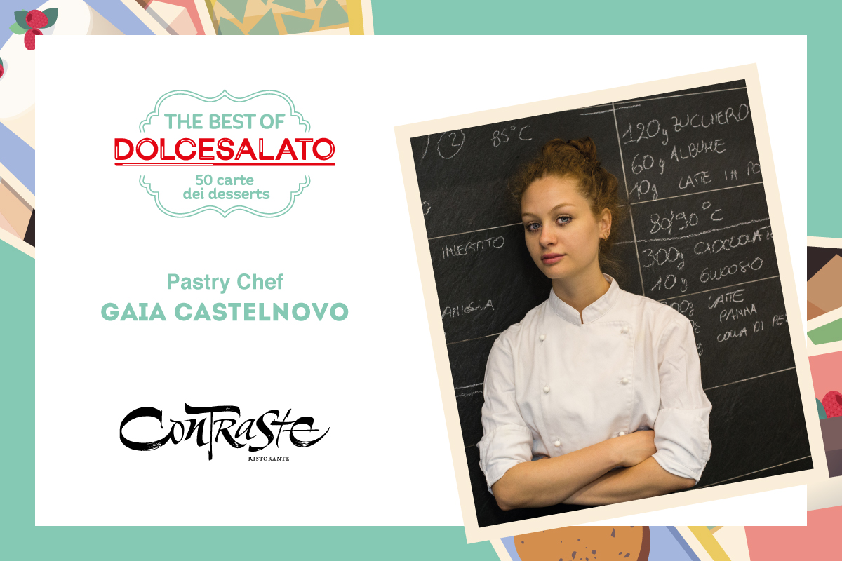 La carta dei desserts del Contraste di Milano – Gaia Castelnovo