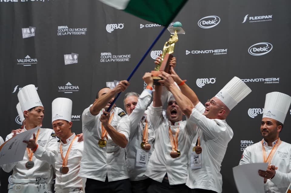 L’Italia vince un altro mondiale: siamo Campioni del Mondo di Pasticceria