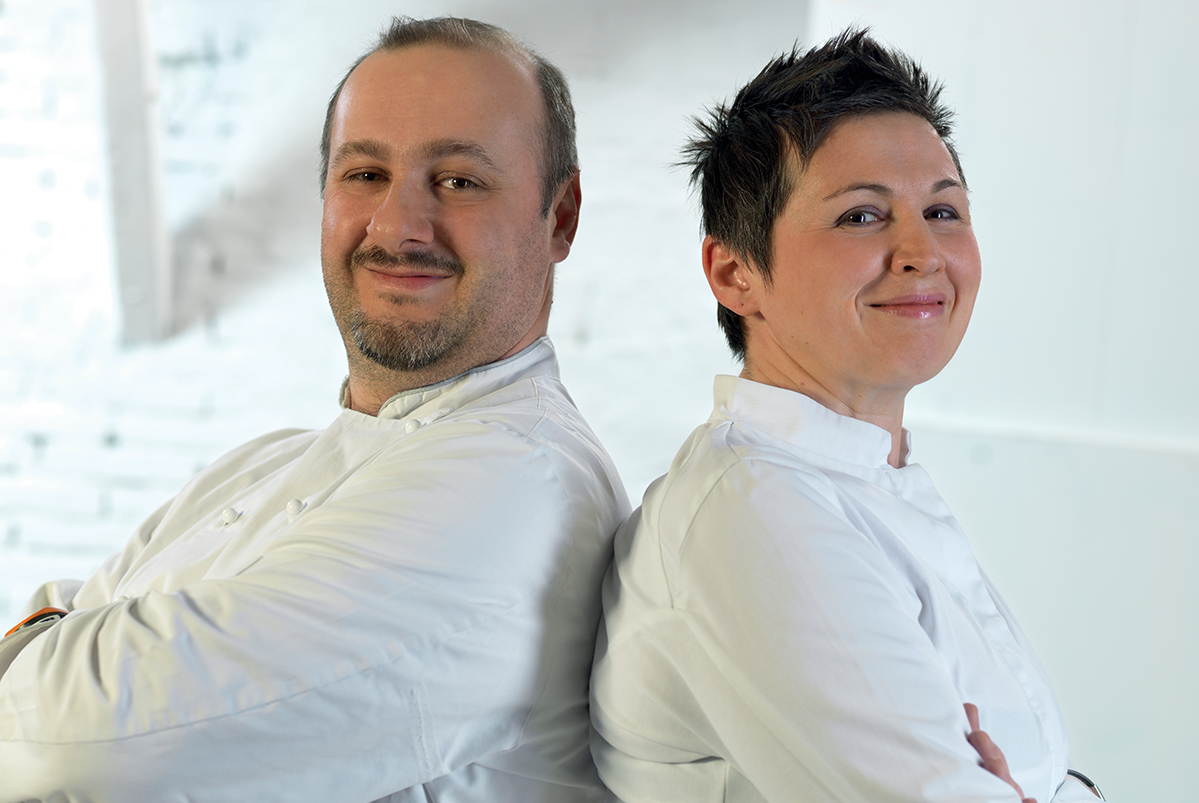 Luca e Cinzia, pasticceri Alfieri. Ritorno alla normalità, tradizione e qualità.