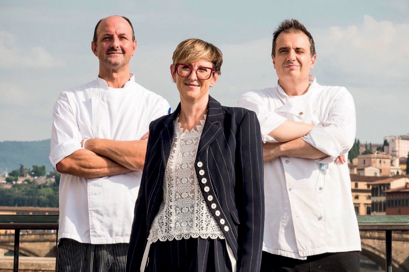 Paolo Maino, Antonella e Alessio Conti, Pasticceria Taveggia. Team di pasticceri e imprenditrice. Marchi storici italiani.