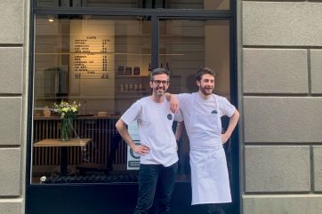 Lorenzo Cioli e Stefano Ferraro del Loste Café di Milano. Caffè artigianale.