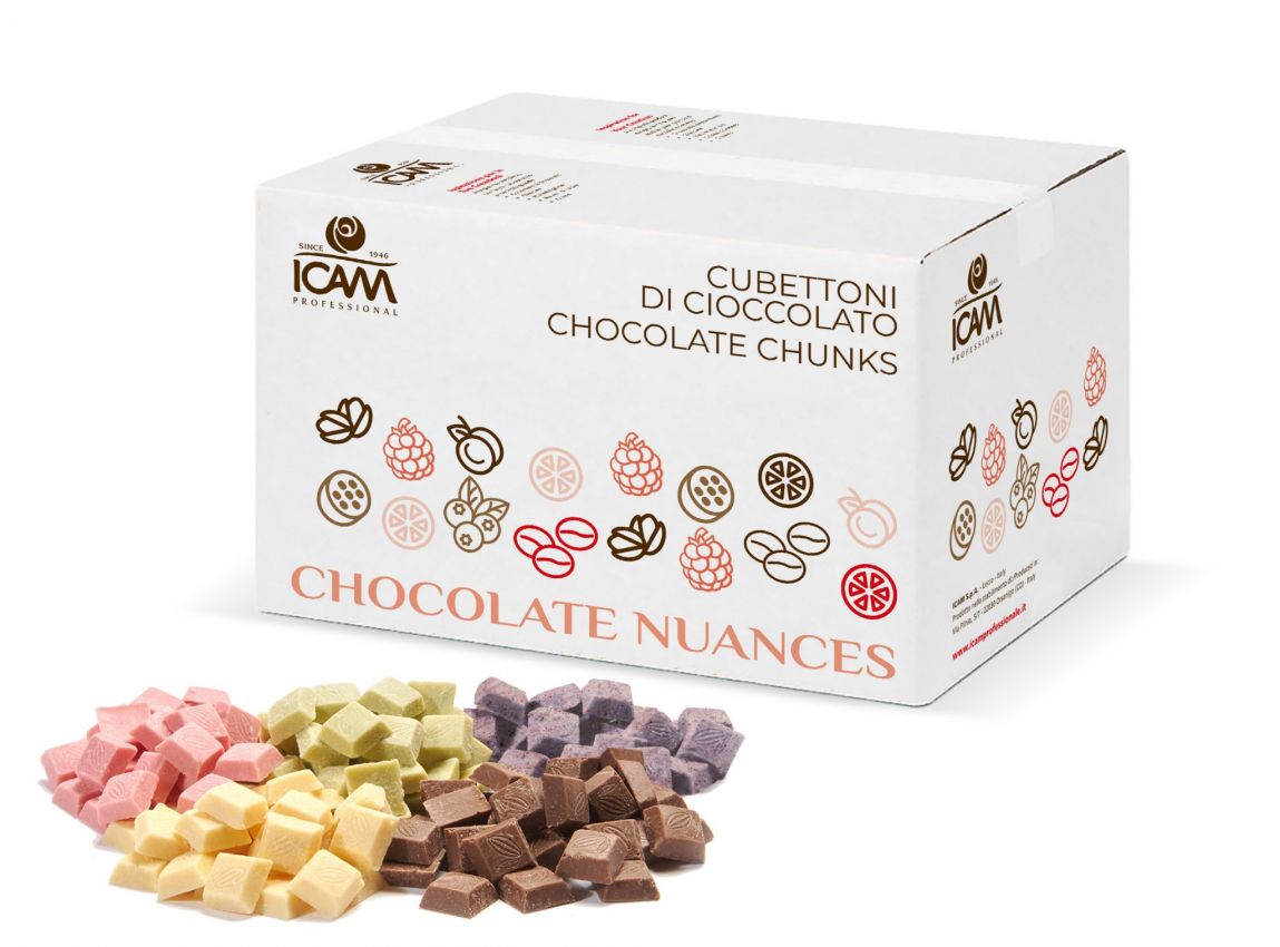 Chocolate nuances: i nuovi cubettoni da forno di ICAM Professional