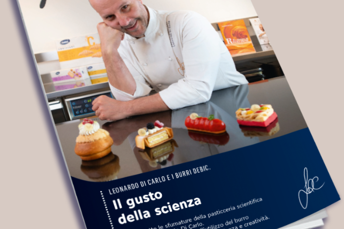 Leonardo di Carlo e i burri Debic. Pasticceria scientifica con burro. Dolci artigianali.