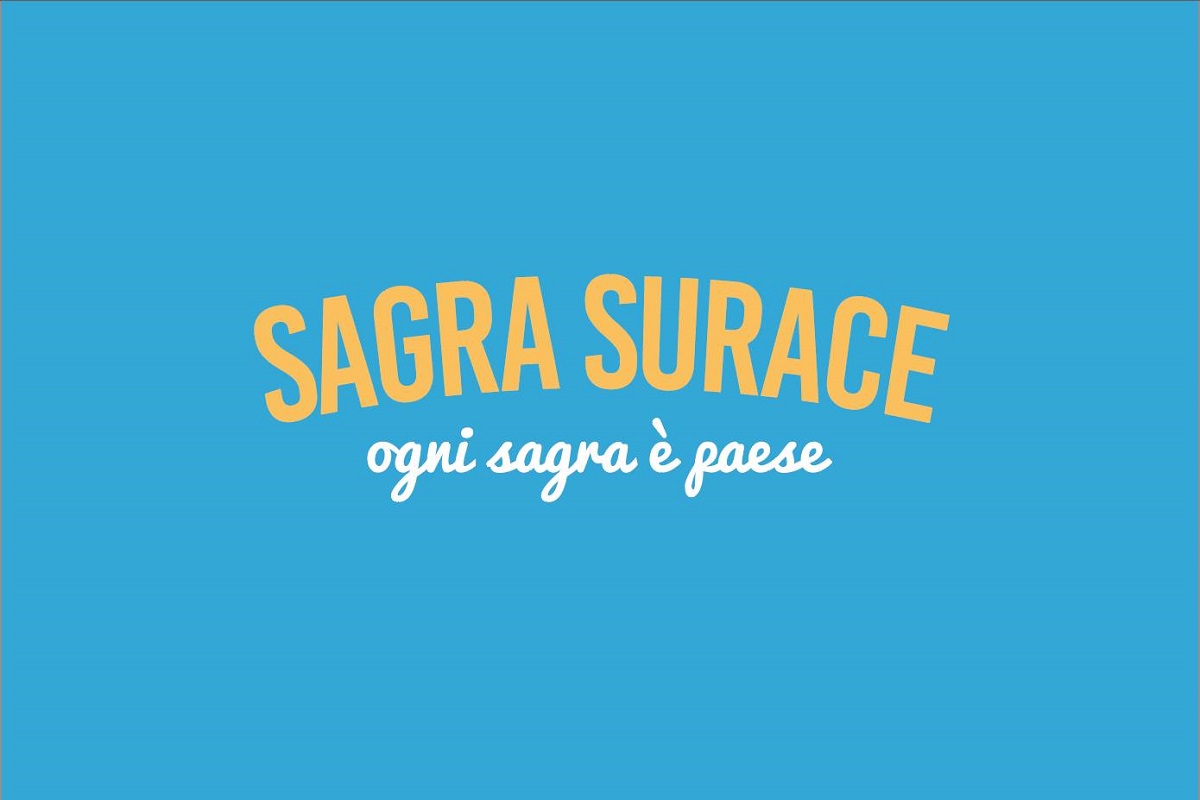 Logo Sagra Surace: ogni sagra è paese. Evento gastronomico e culturale.