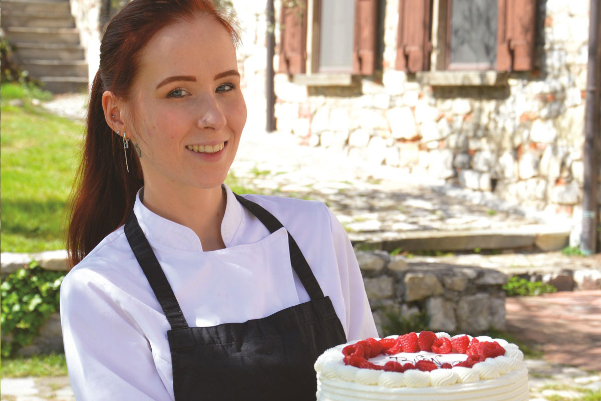 Alice Martini, chef pasticcera. Torta con lamponi, passione per la felicità degli altri.