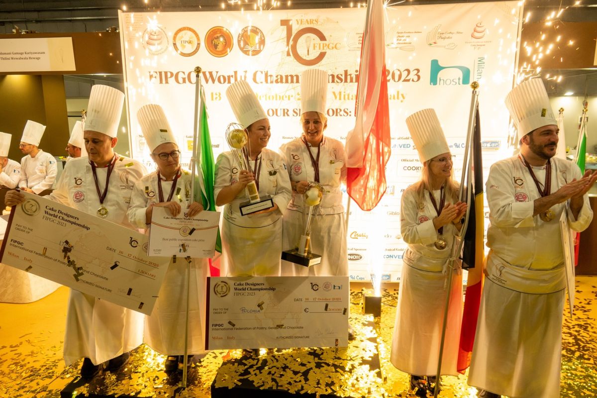 La Polonia vince il Campionato Mondiale del Cake Design FIPGC