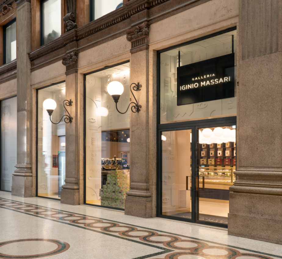 Iginio Massari Alta Pasticceria, nuovo flagship store in Galleria Alberto Sordi